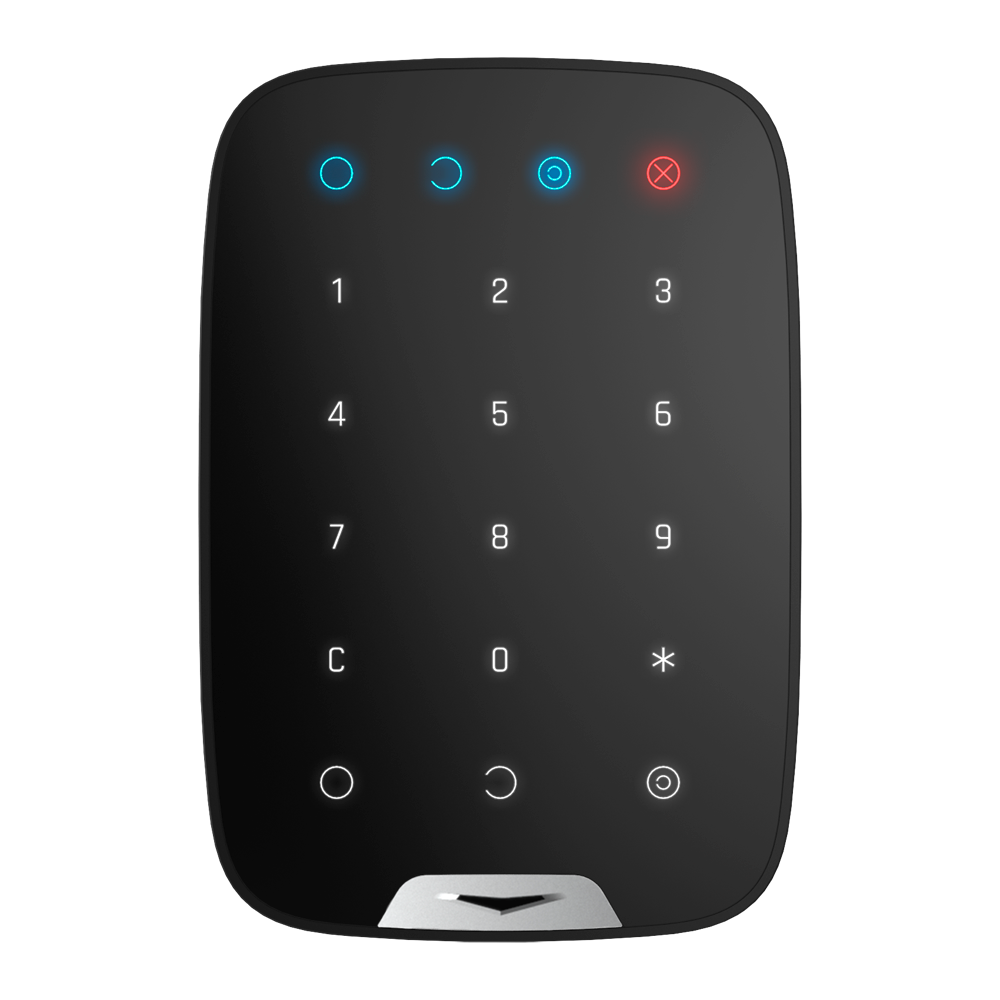 Clavier indépendant bidirectionnel — coloris noir