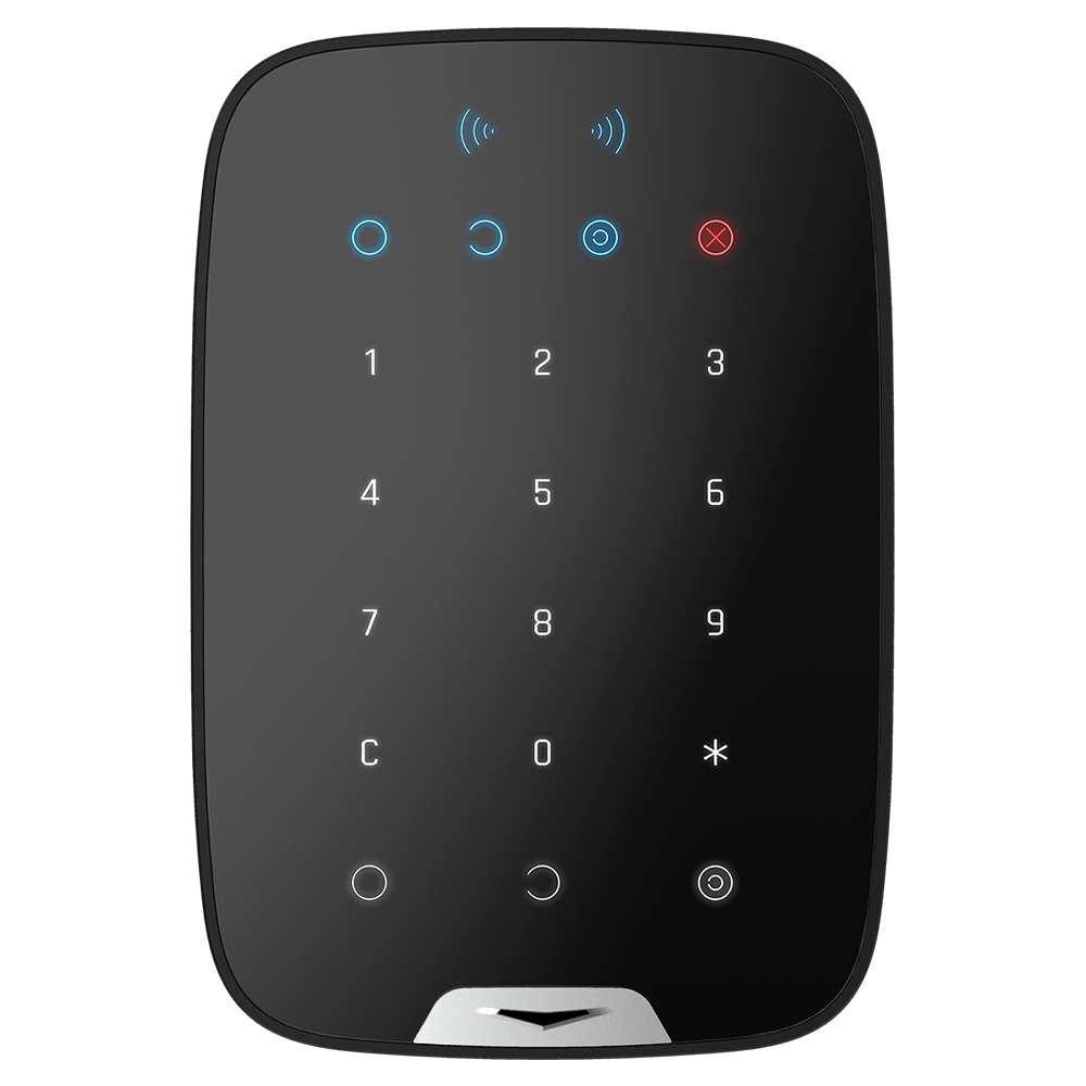 Clavier avec lecteur RFID — coloris noir