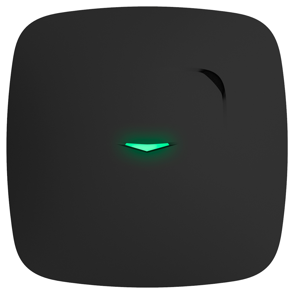 Détecteur de fumée — coloris noir